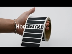 برچسب های چسبنده 25mmx10mm با دمای بالا 1 میلی لیتر مواد پلی آمید سفید مات