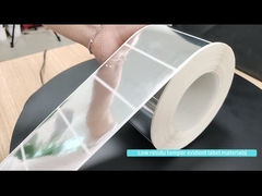 قرمز 56um 1mil مات غیر انتقال برچسب ضد نقض برای VOID