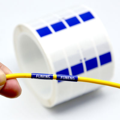 Custom Waterproof Cable Labels with Strong Adhesive