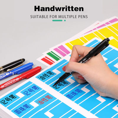 Custom A4 Cable Labels for Network Stickers Printable